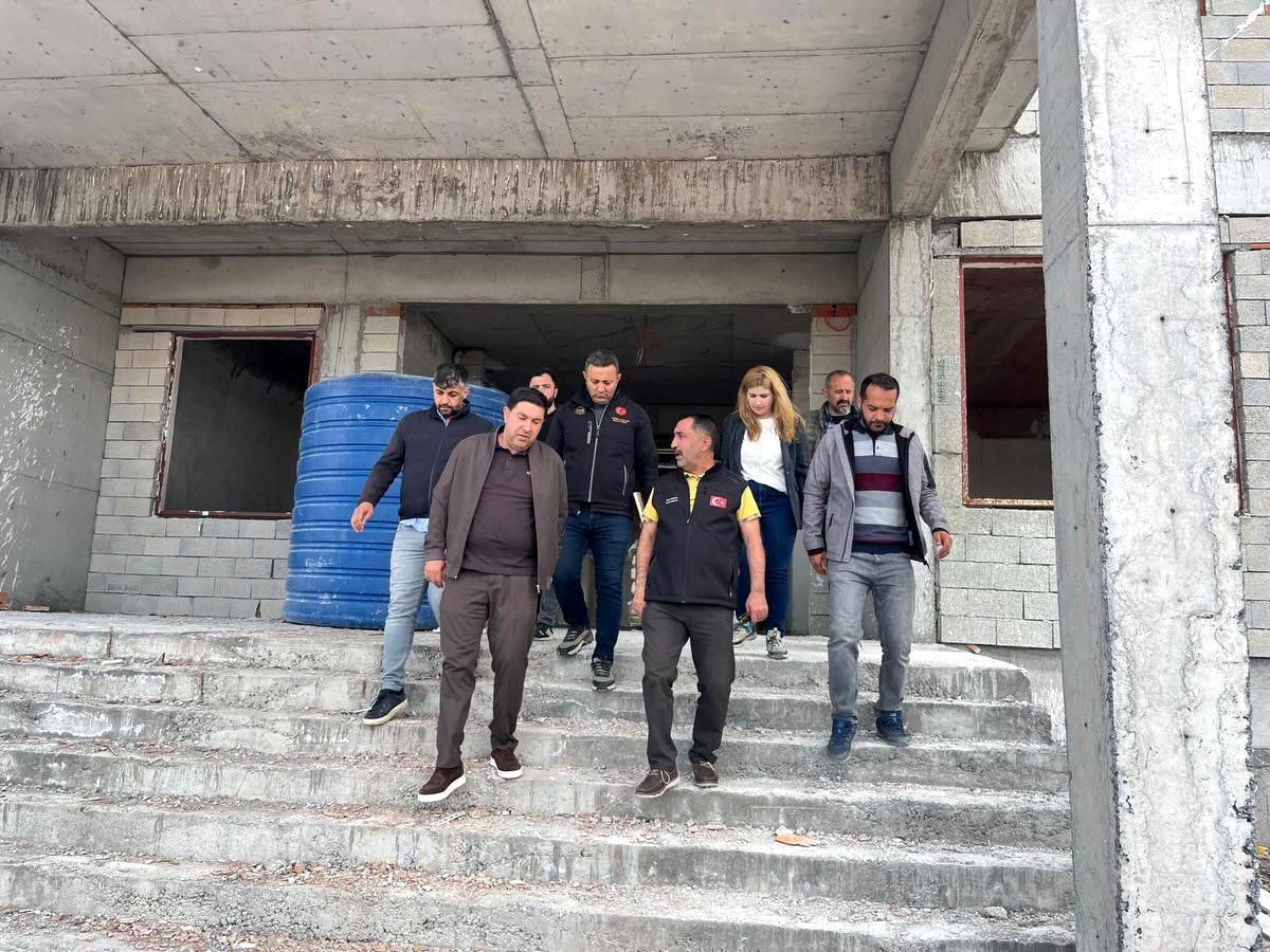 Kars'ta eğitim yatırımları yükseliyor: GAMP Lisesi ve Tarım Lisesi inşaatlarında inceleme