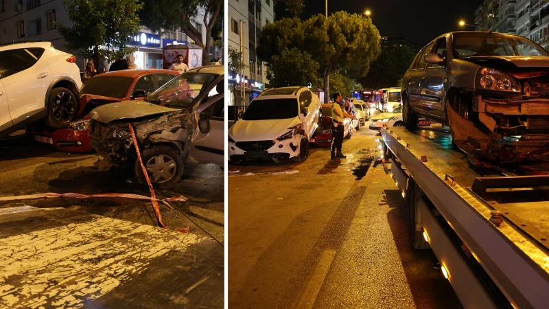 Seyir halindeyken kalp krizi geçirdi: Park halindeki araçlara çarpan sürücü hayatını kaybetti