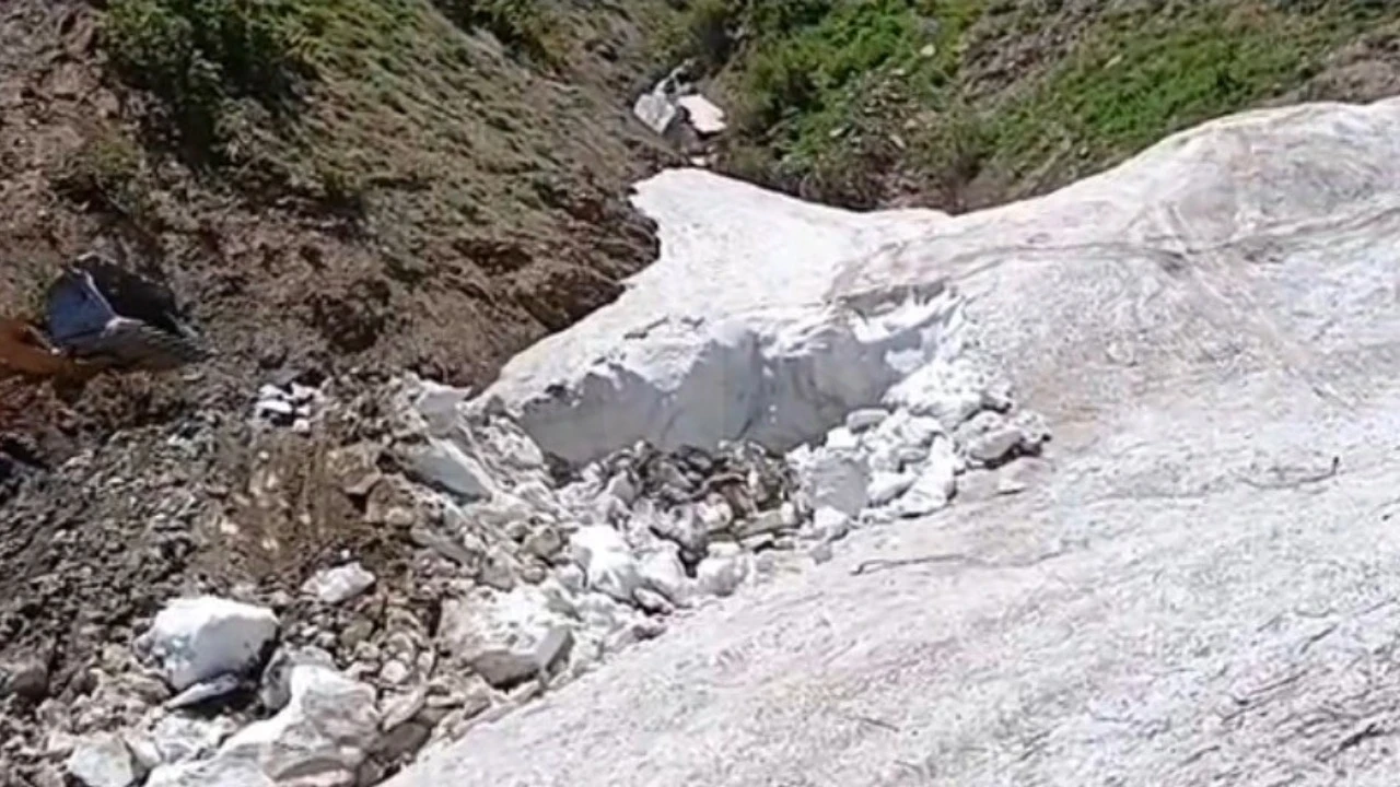 Yazın ortasında kar mesaisi: Bingöl'de ekipler yolu açıyor