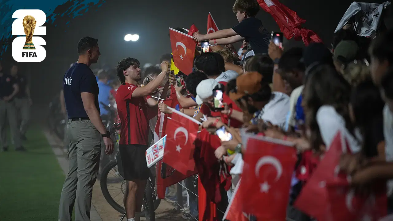 A Milli Takım'ın Arizona'daki ilk antrenmanına büyük ilgi