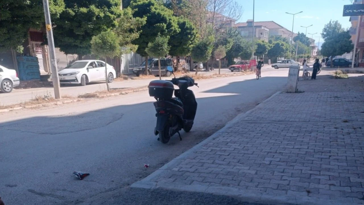 Elektrikli bisiklet kazası: 1 yaralı