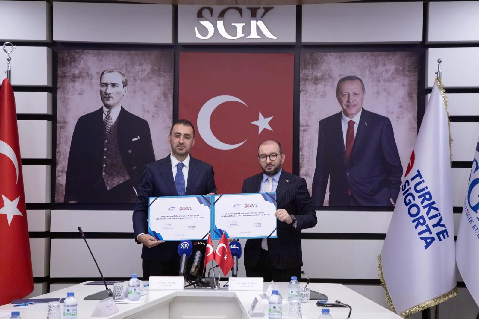 SGK ile Türkiye Sigorta'dan emeklilere özel iş birliği