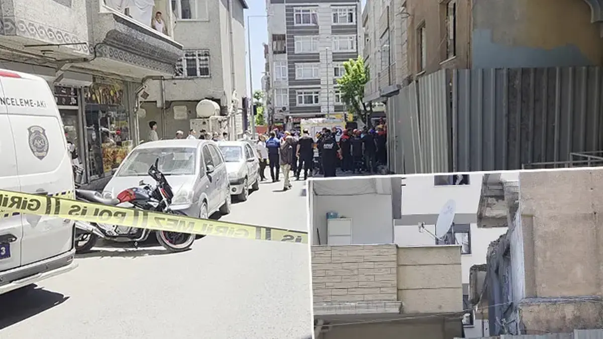 İstanbul'da yıkımı yapılan binada kısmi çökme! Yaralılar var
