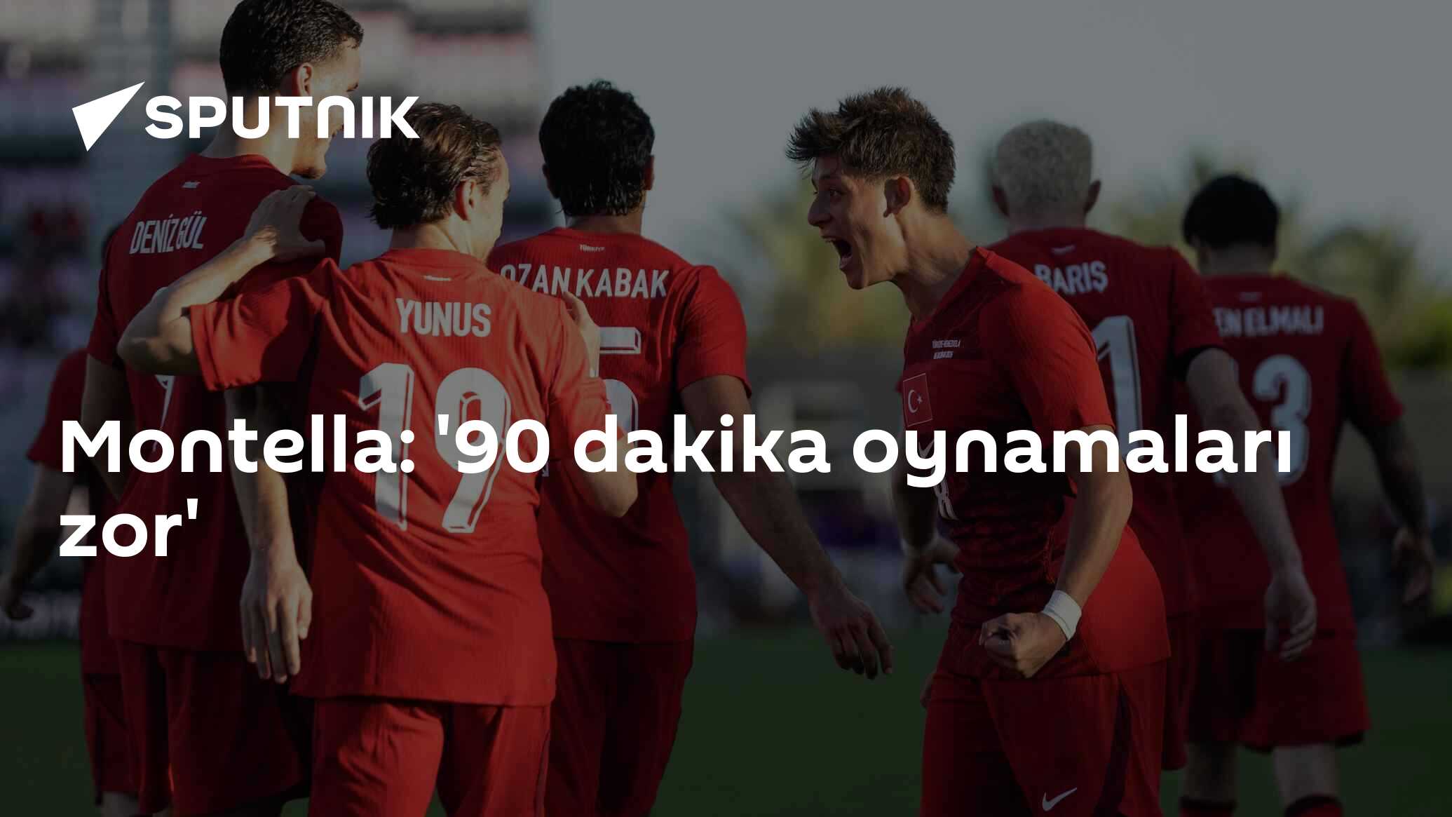 Montella: '90 dakika oynamaları zor'