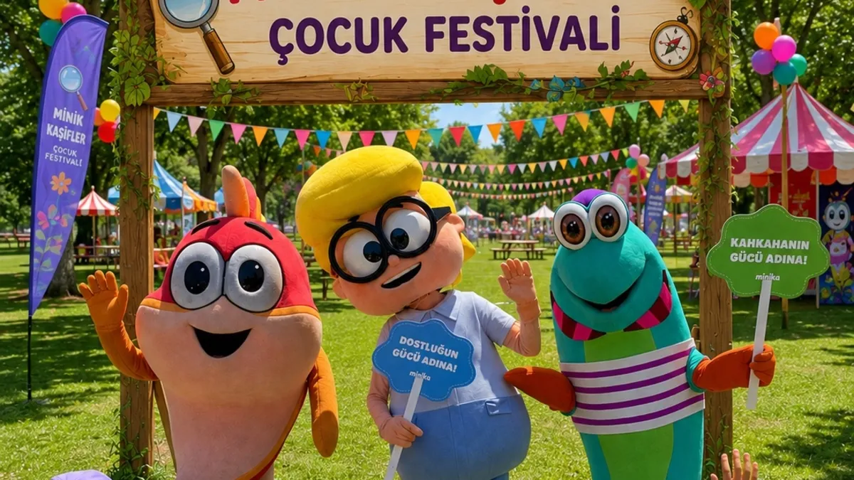 Minika, Minik Kaşifler Çocuk Festivali’nde yerini alıyor!