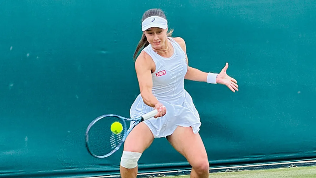 Zeynep Sönmez, Wimbledon'a ikinci turda elendi!