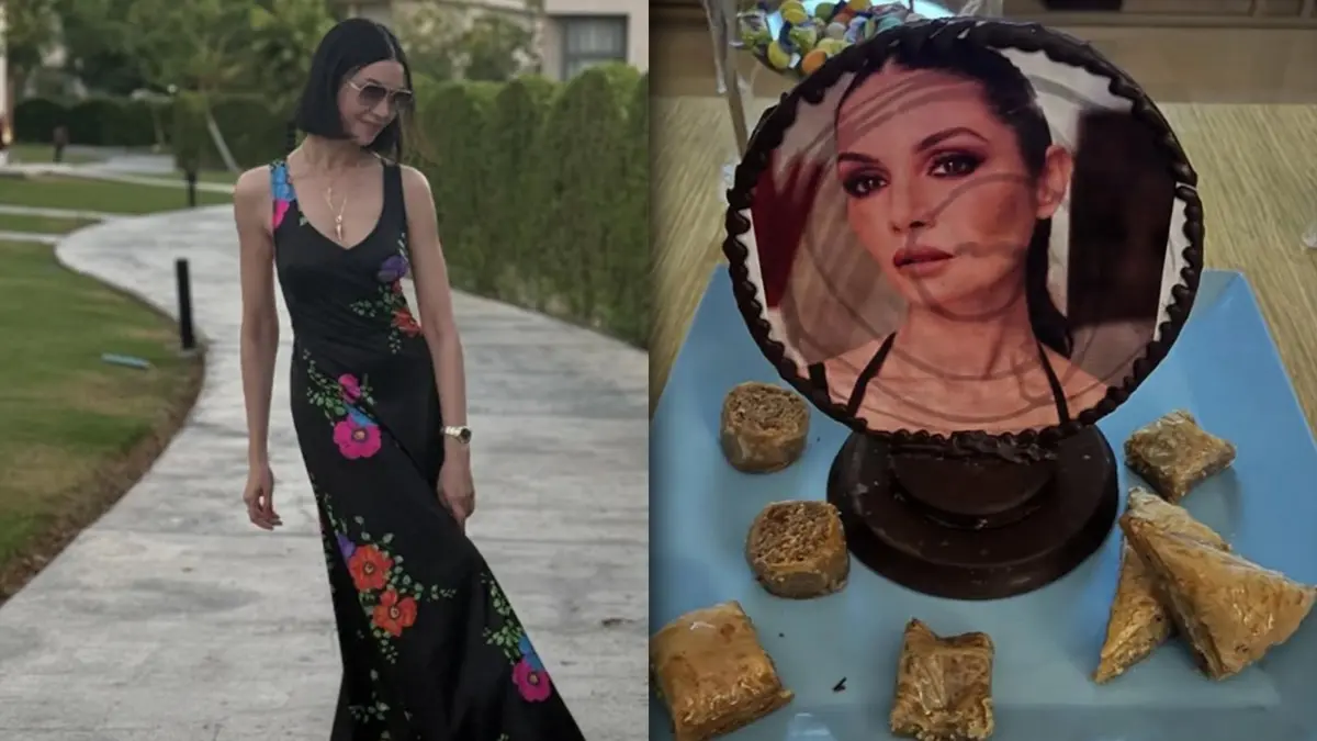 Ahu Yağtu'dan yeni yaşına Mısır'da merhaba!