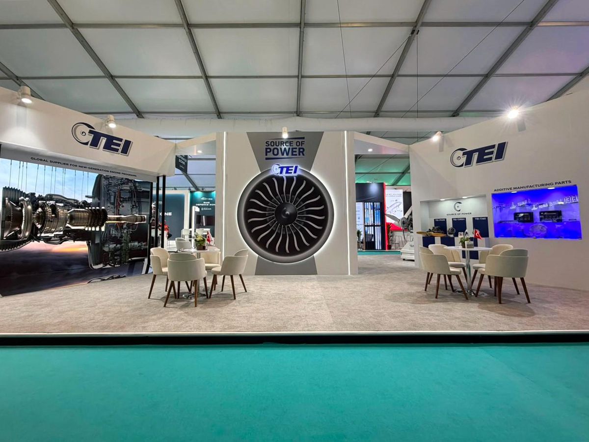 TEI, Türkiye'nin havacılık motorlarıyla Farnborough Havacılık Fuarı'nda