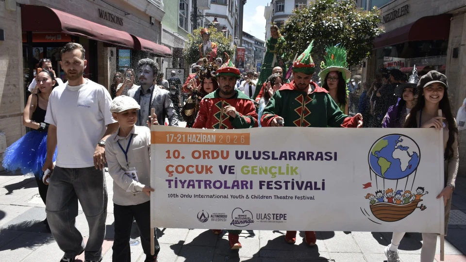 Ordu'da Uluslararası Çocuk Tiyatroları Festivali başladı