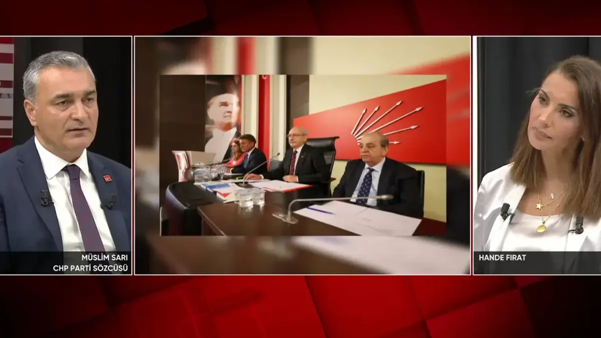 CHP Sözcüsü Müslim Sarı'dan CNN Türk'te: Özgür Özel partiden ihraç edilecek mi?