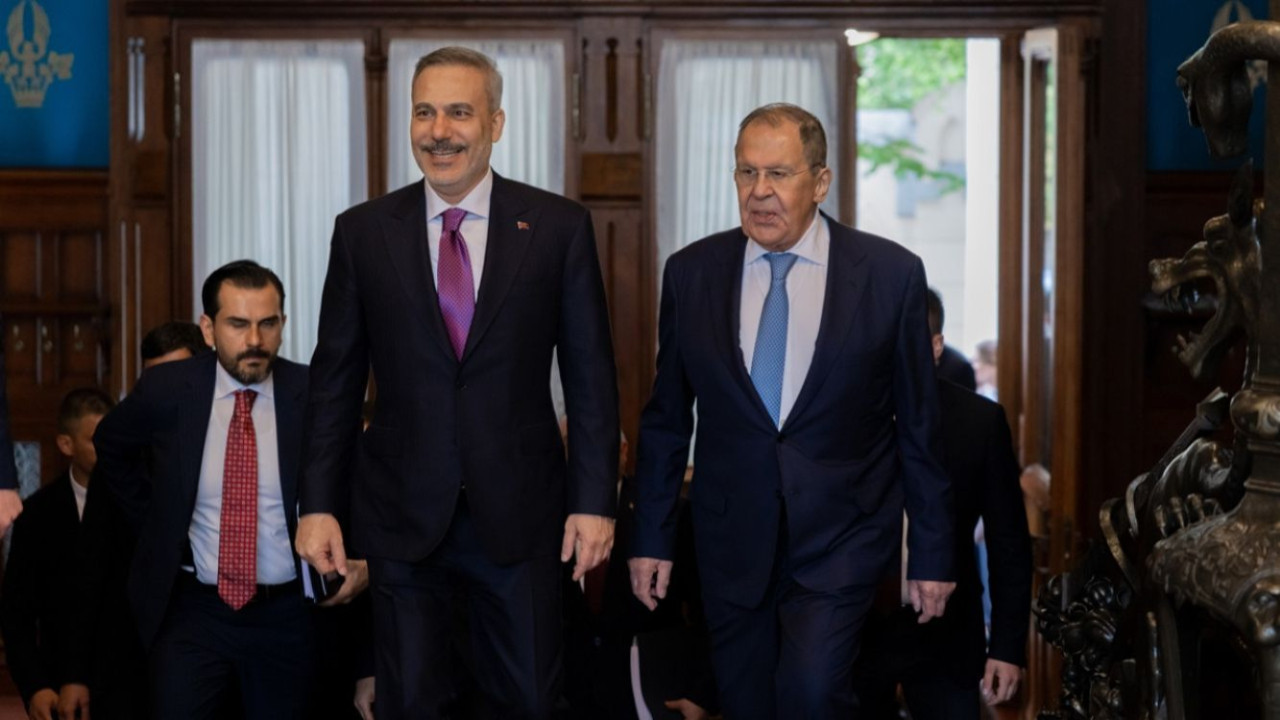 Fidan'dan Lavrov ile basın toplantısı: 'İsrail anlaşmayı sabote edebilir'