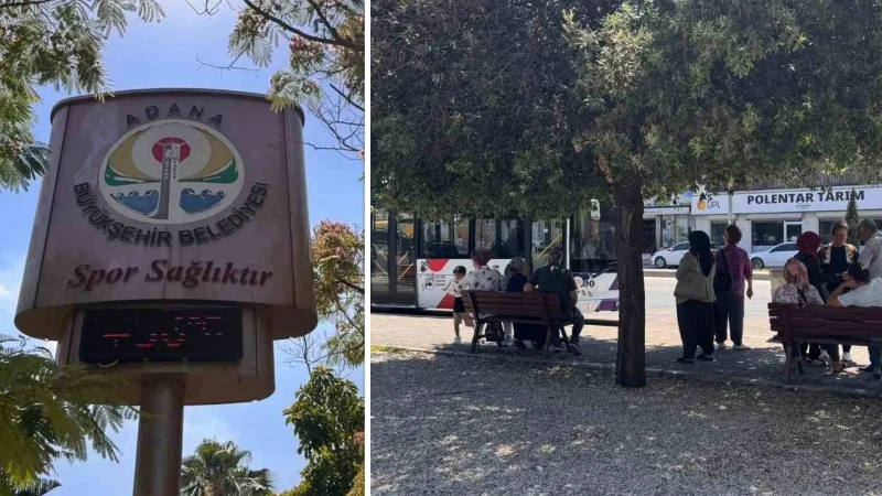 Adana’da termometreler 36 dereceyi gösterdi