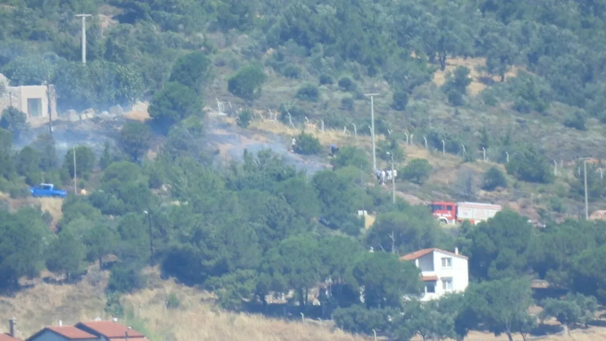 Balıkesir'de yangın paniği!