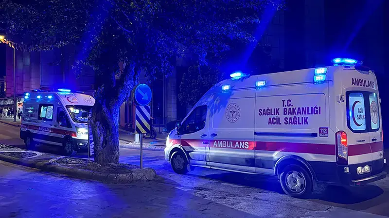 KADES ihbarına gelen polis memurunu ve eski eşini yaralayıp, intihar girişiminde bulundu