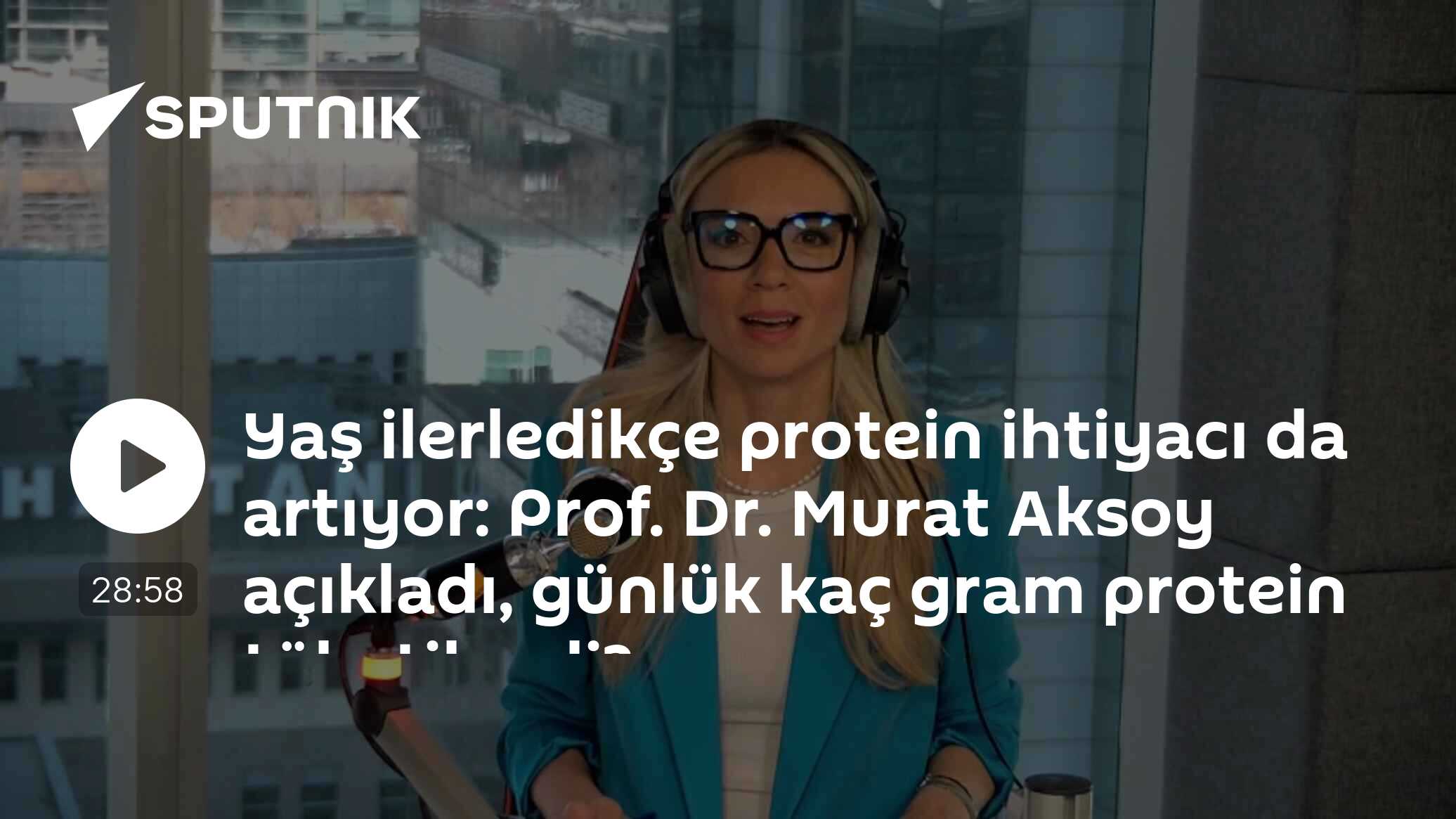 Yaş ilerledikçe protein ihtiyacı da artıyor: Prof. Dr. Murat Aksoy açıkladı, günlük kaç gram protein tüketilmeli?