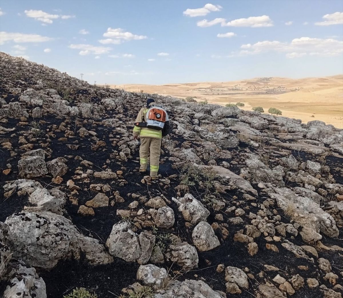 Mardin'de 1 haftada 236 yangına müdahale edildi