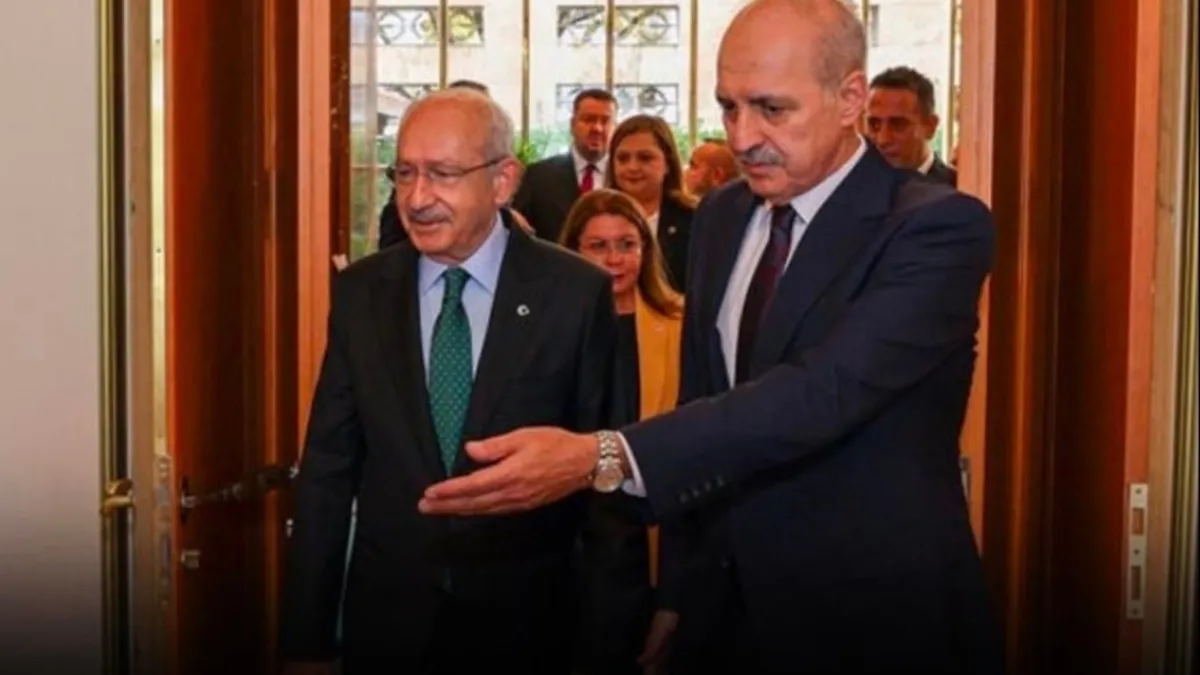 Meclis'te kritik randevu: Numan Kurtulmuş Kemal Kılıçdaroğlu'nu kabul edecek