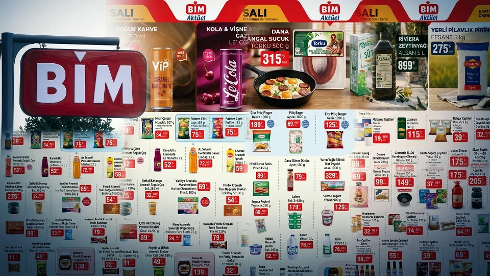 BİM 21 Temmuz 2026 aktüel ürünler kataloğu yayınlandı! Haftanın önerileri ve indirimli ürünler: