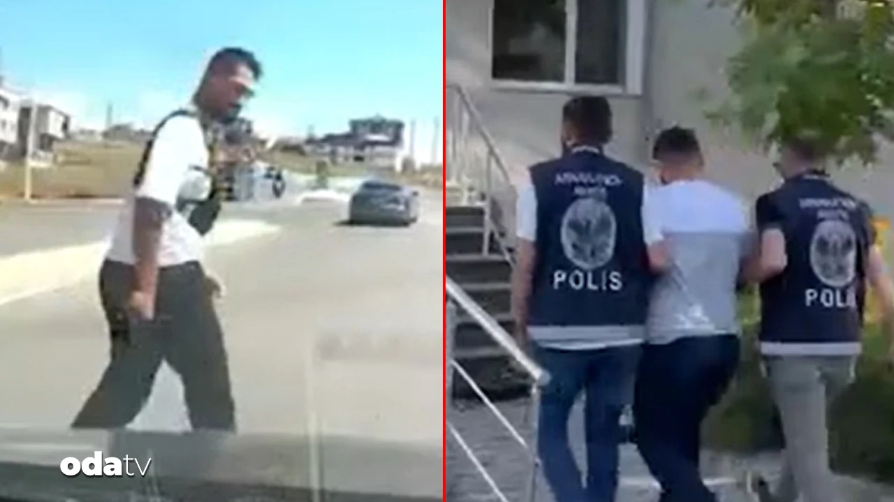 Kendisini uyaran sürücüye tornavidayla saldırdı... O anlar