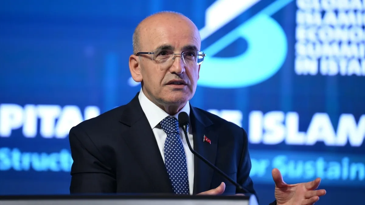 Bakan Şimşek'ten yatırım çağrısı: Türkiye'ye gelin üretin