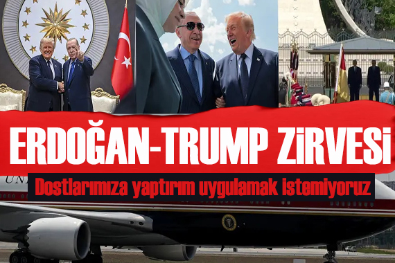 Tarihi Erdoğan- Trump zirvesi başladı: İşte ilk açıklamalar! Dostlarımıza yaptırım uygulamak istemiyoruz