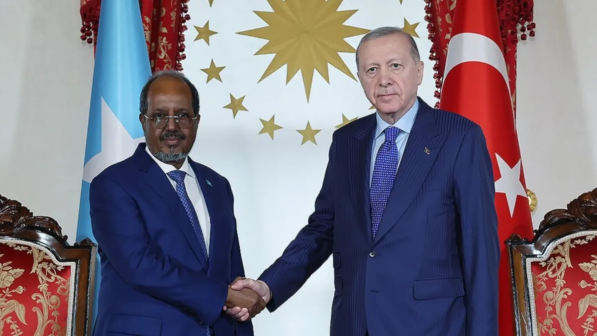 Somali Cumhurbaşkanı Mahmud'dan Türkiye'ye övgü: 'Onlardan başka kimimiz var ki'