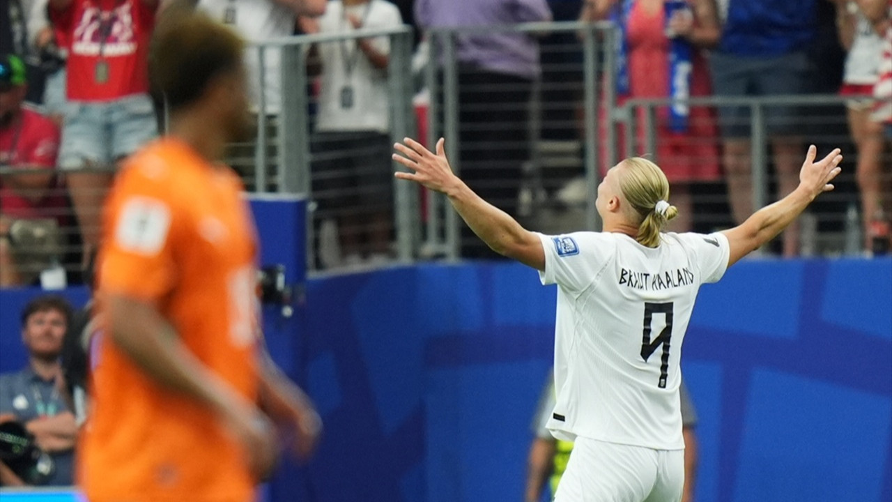 Son sözü Haaland söyledi: Fildişi Sahili'ni 2-1'le geçen Norveç, son 16'da Brezilya'nın rakibi oldu