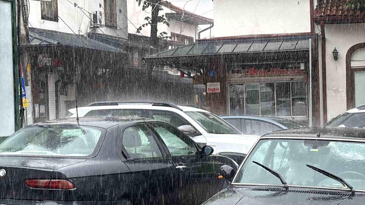 Bolu'da sağanak hayatı olumsuz etkiliyor