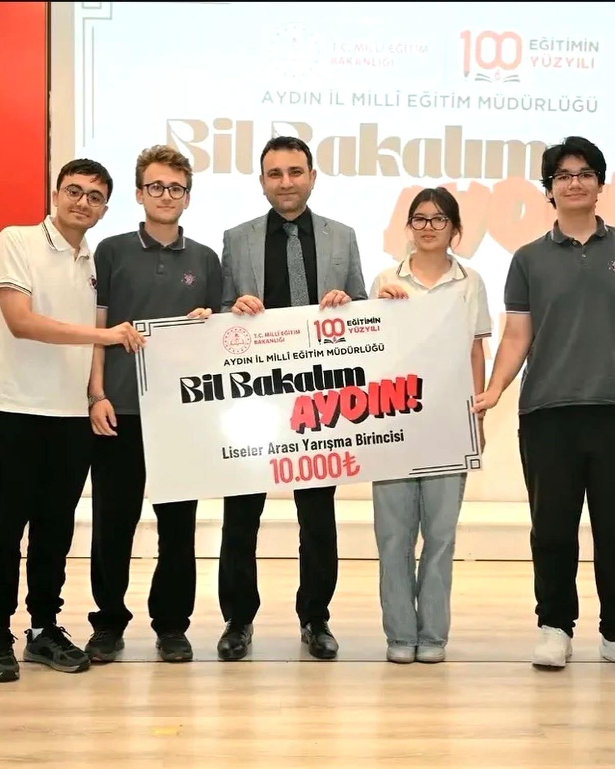 Aydın Fen Lisesi il birincisi oldu