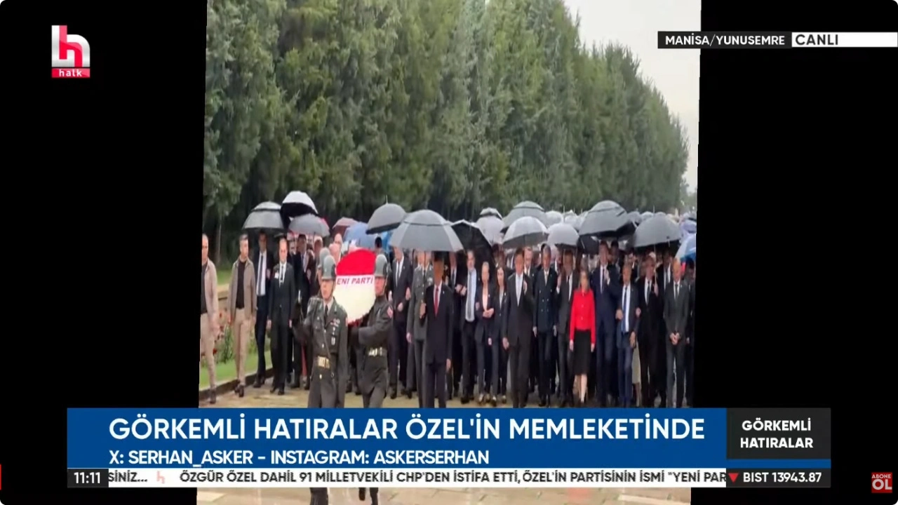 Son Dakika | Yeni Parti'nin ilk ziyareti Anıtkabir'e
