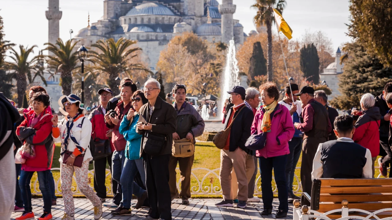 Yabancı ziyaretçi sayısı mayısta yüzde 3,58 azaldı
