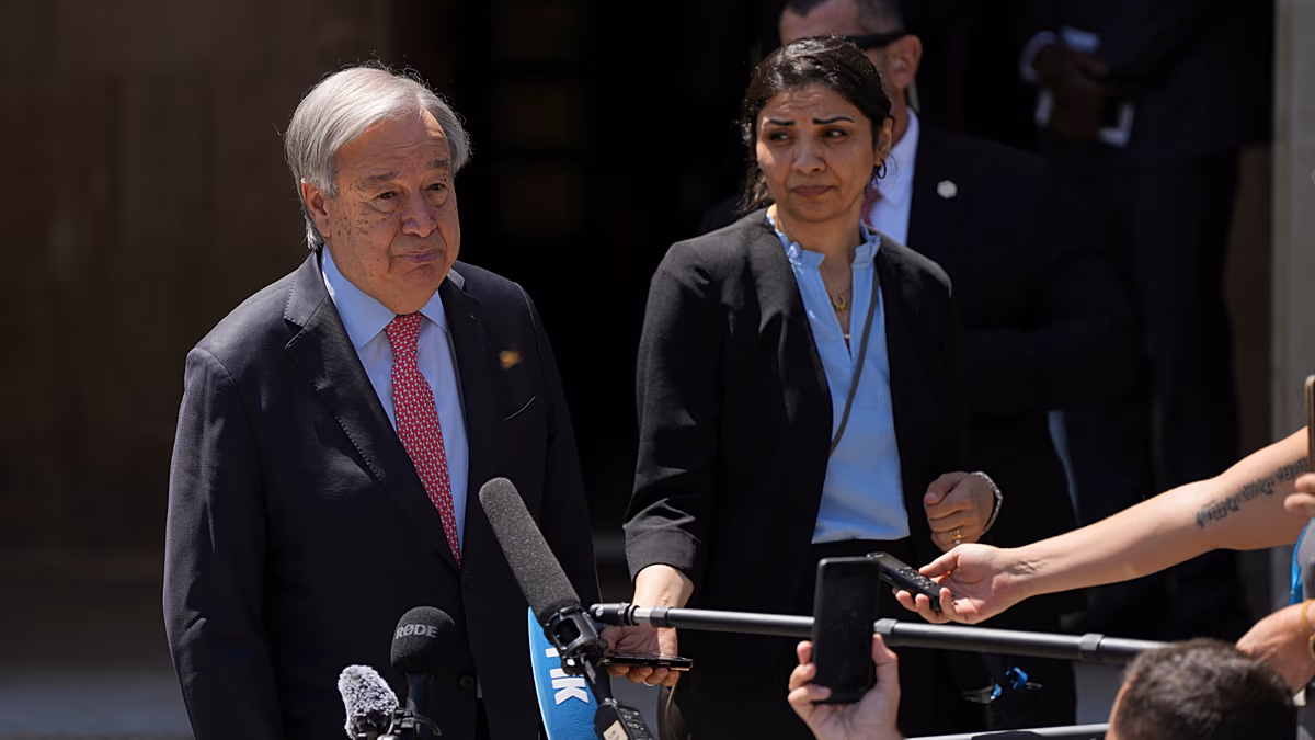 Guterres'ten Kıbrıs'ta yeni müzakere süreci için girişim