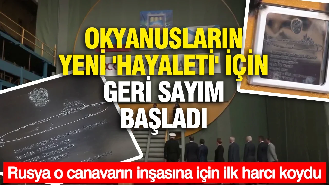 Okyanusların yeni 'hayaleti' için geri sayım başladı: Rusya o canavarın inşasına için ilk harcı koydu