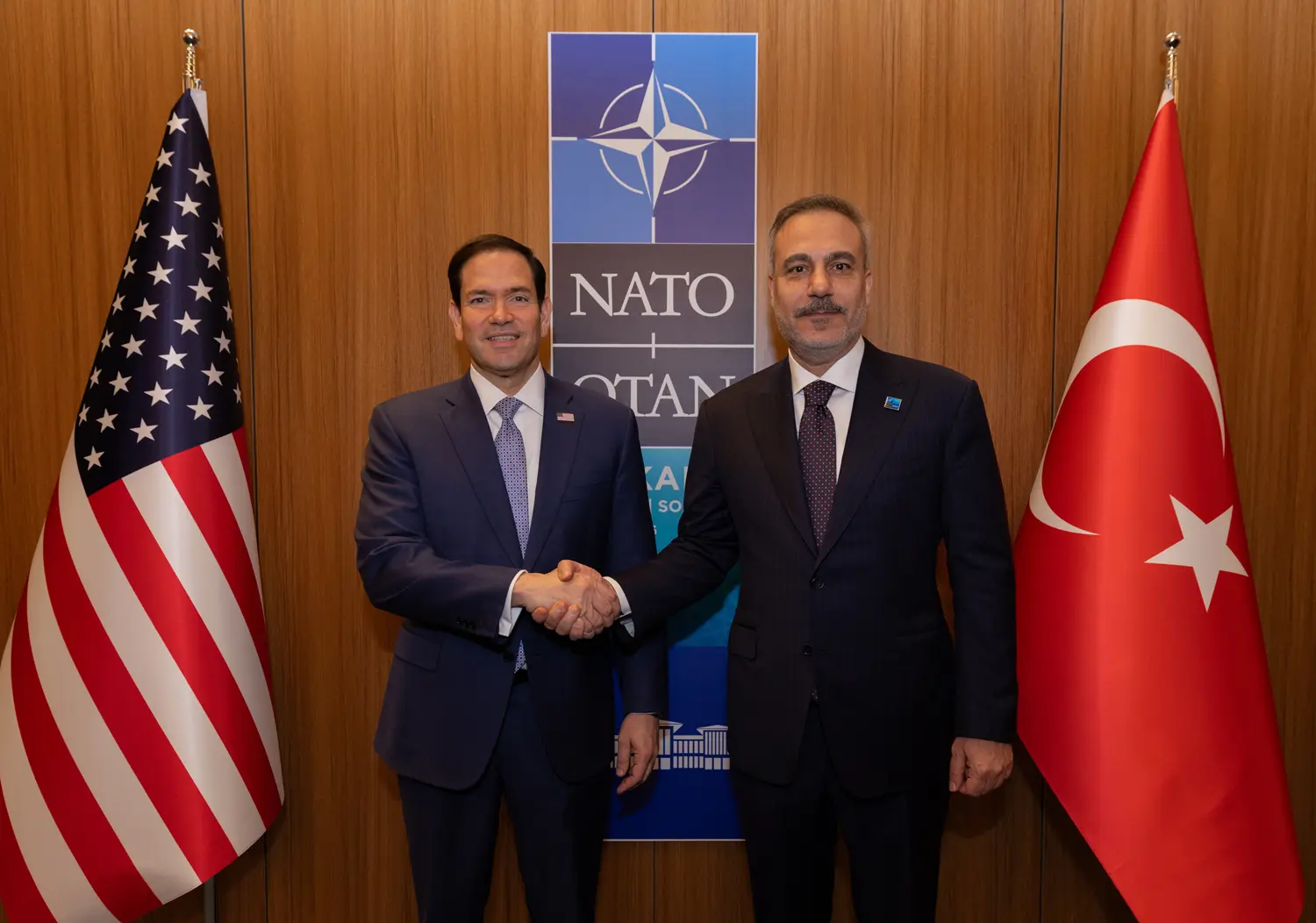 Bakan Fidan, ABD'li mevkidaşı Rubio ile bir araya geldi