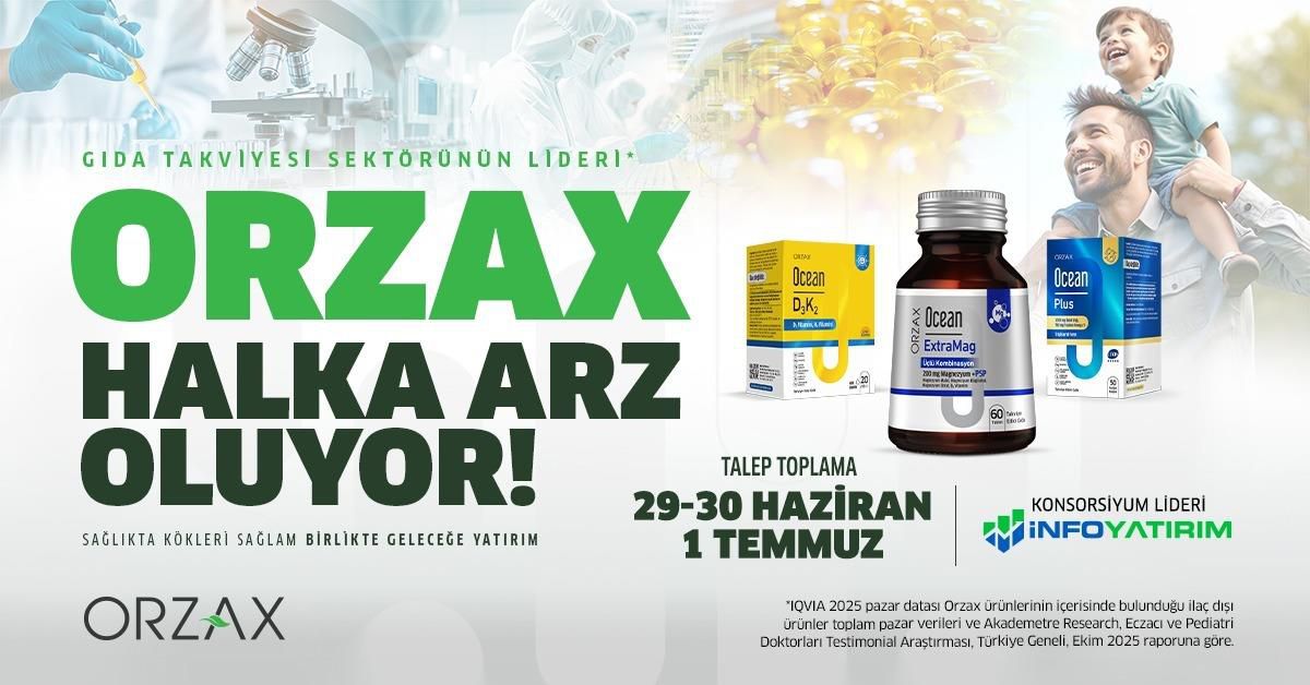 Orzax Halka Arz Oluyor