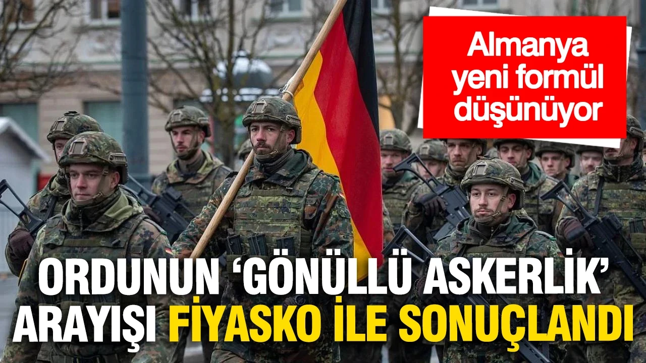 Almanya'da gönüllü askerlik kampanyası hüsranla sonuçlandı
