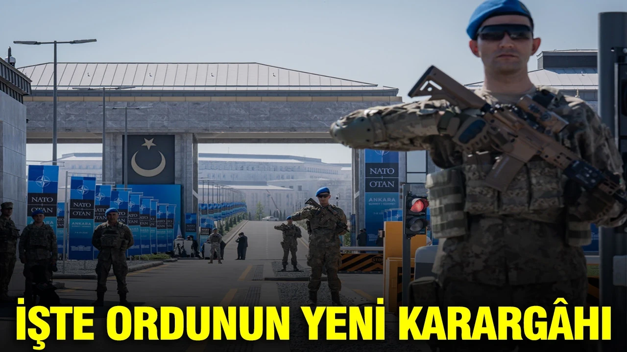 Siber Kalkanlı, balistik korumalı: İşte ordunun yeni karargâhı