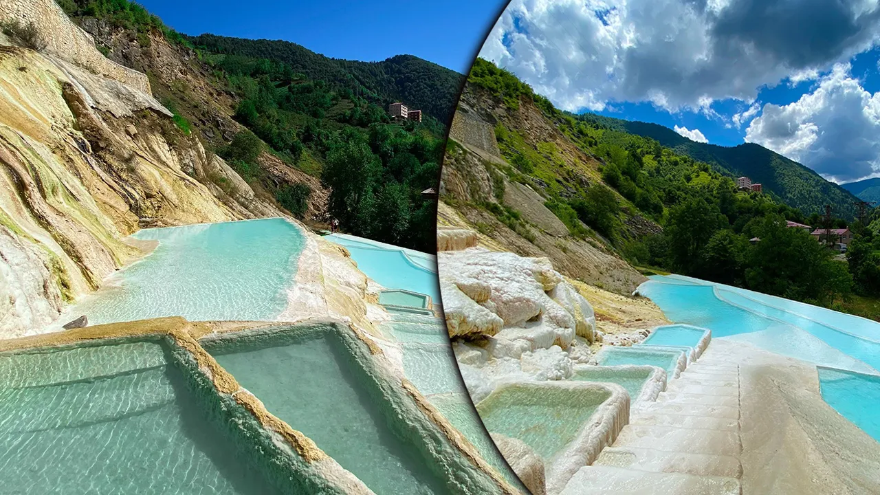 Suyun rengi Maldivler’i andırıyor ama Giresun’da! 2 ayda 40 bin kişi ziyaret etti