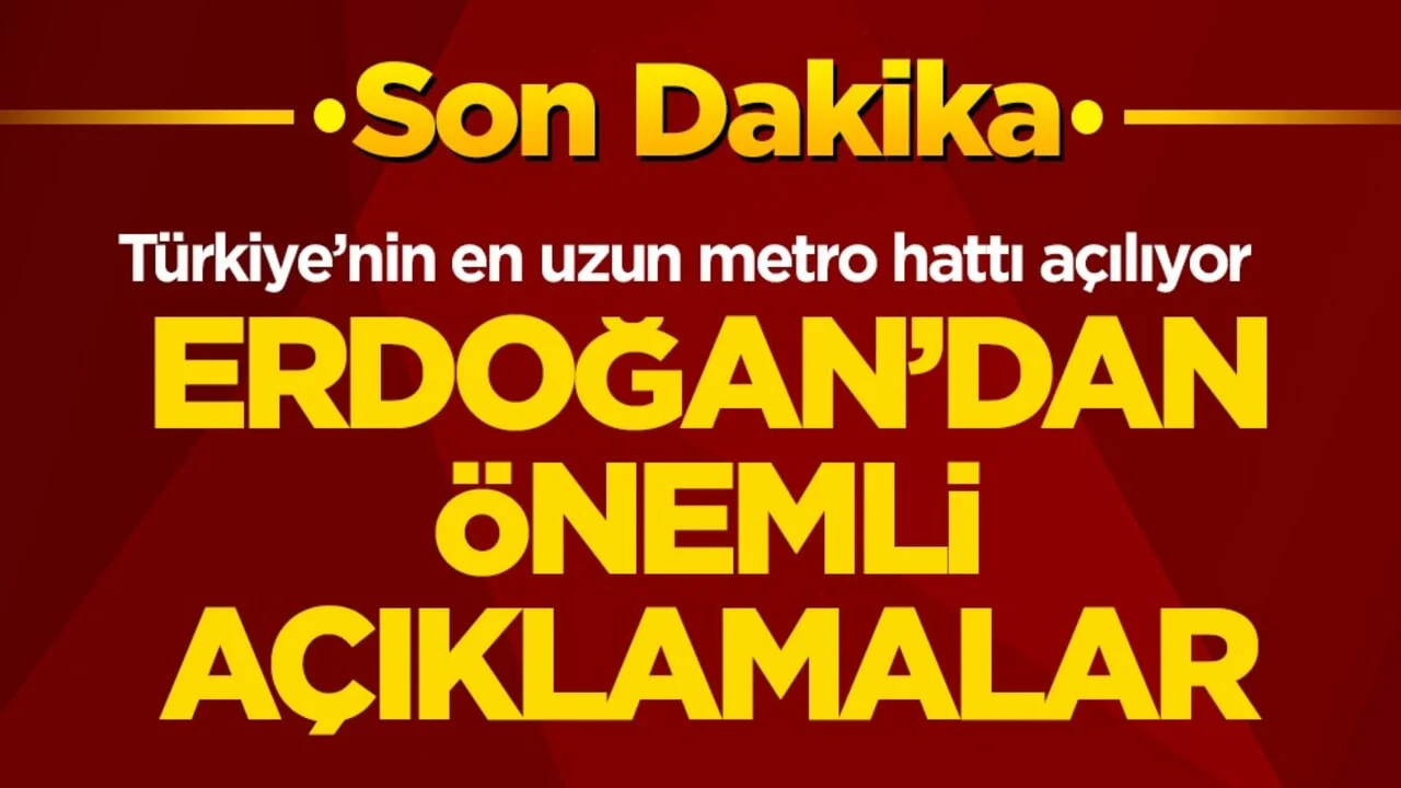 Cumhurbaşkanı Erdoğan’dan önemli açıklamalar