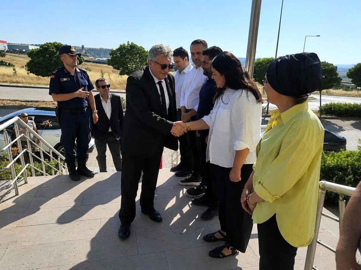 Kaymakam Helvacı, OSB bölgesinde incelemede bulundu