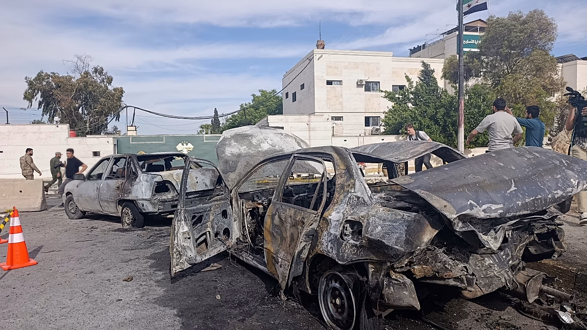 Suriye devlet televizyonu duyurdu: Şam'da patlama oldu