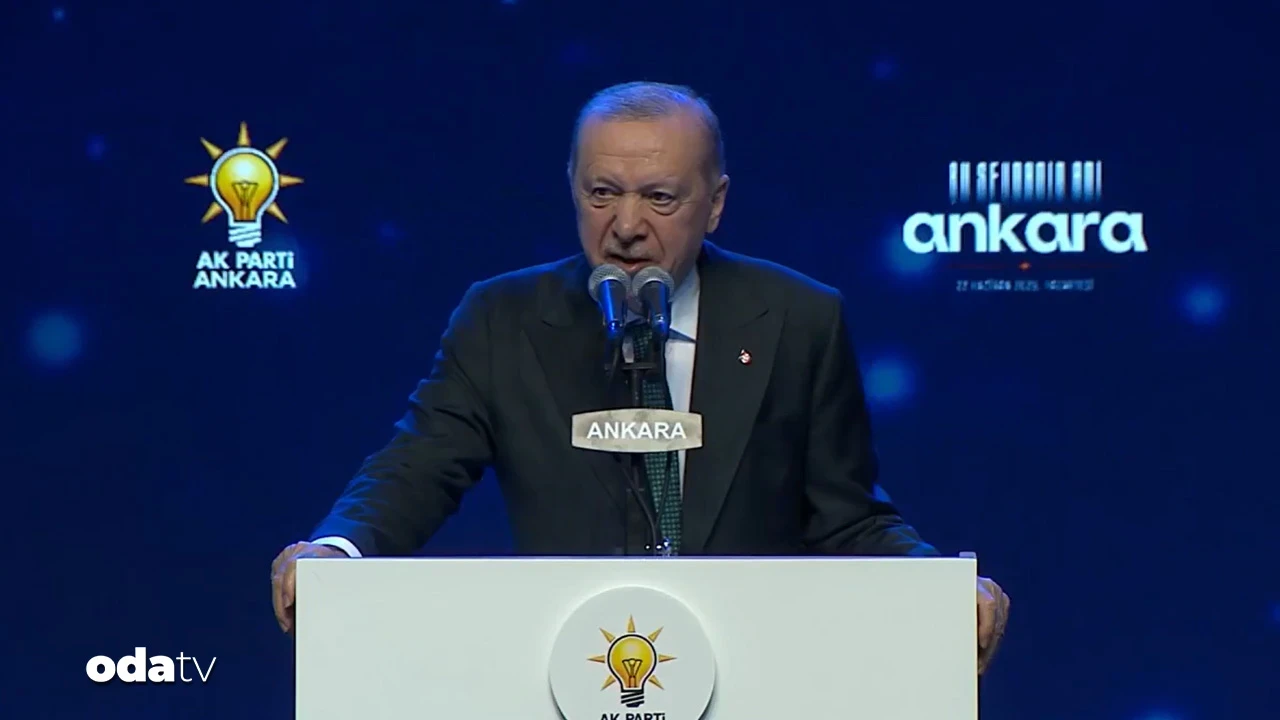 Cumhurbaşkanı Recep Tayyip Erdoğan, AK Parti Ankara Teşkilat Buluşması'nda konuştu