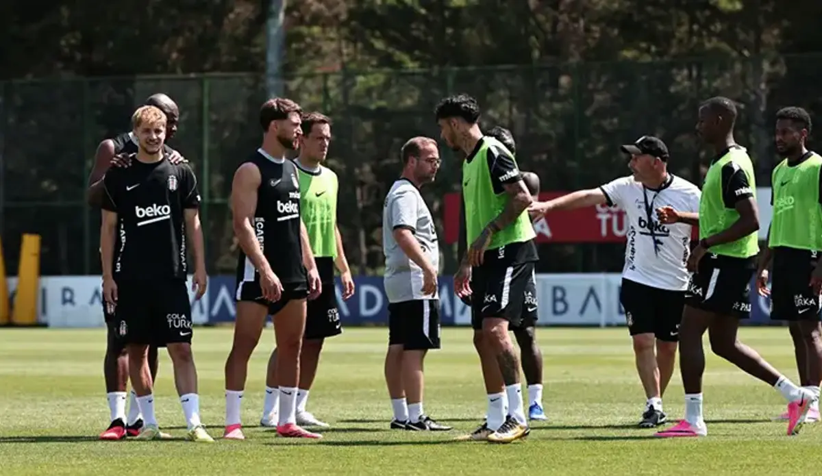 Beşiktaş Midtjylland hazırlıklarını sürdürdü
