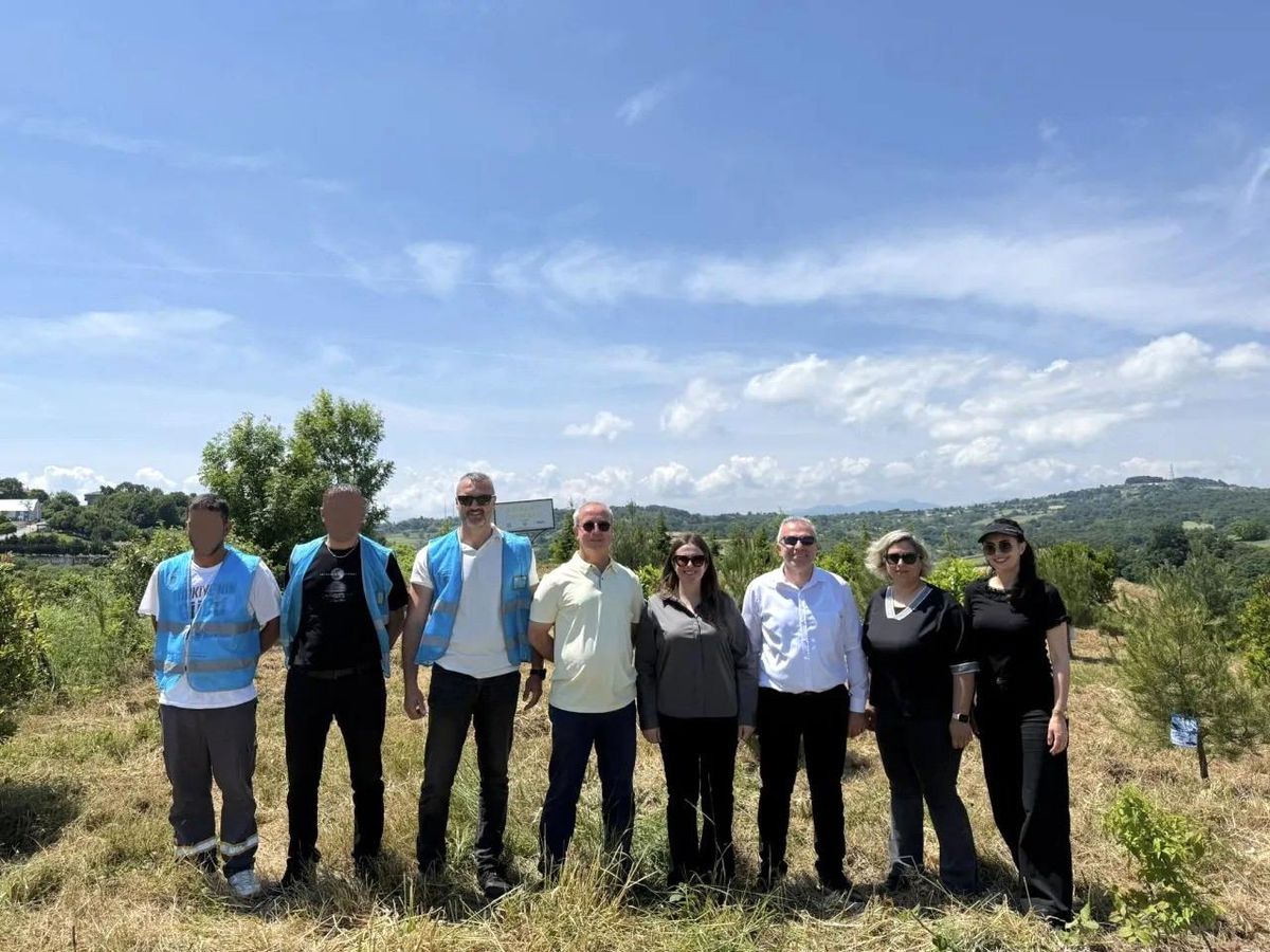 Sinop'ta ceza infaz personellerinden geleceğe yeşil miras