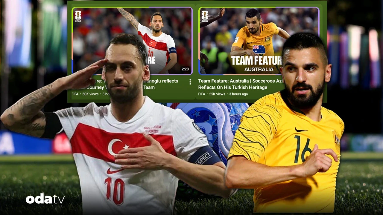 Milli maç öncesi FIFA'dan Hakan ve Aziz portresi