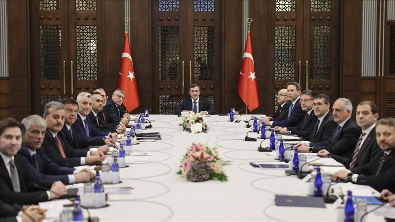 EKK, Cumhurbaşkanı Yardımcısı Yılmaz başkanlığında toplandı