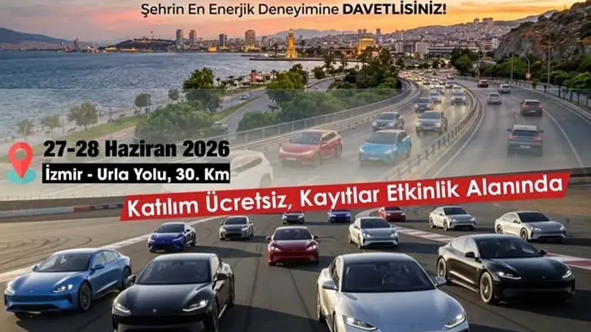 7. Elektrikli ve Hibrit Araçlar Haftası İzmir'de