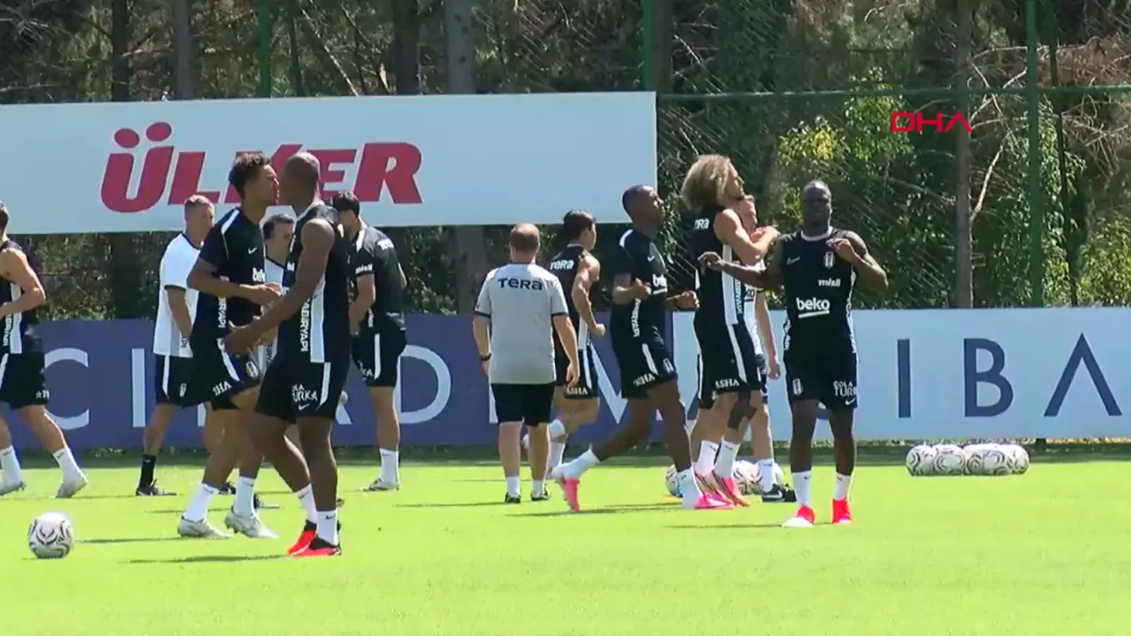 Beşiktaş, Midtjylland maçının hazırlıklarını tamamladı