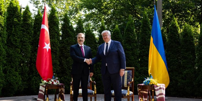 Bakan Fidan Ukraynalı mevkidaşı Sibiha ile görüştü