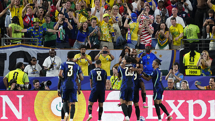 Brezilya'da Matheus Cunha yıldızlaştı, Haiti'ye gol yağdırdı!